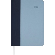 Cover-Bild zum Titel 'Buchkalender Premium Air blau-azur 2026 - Büro-Kalender A5 - Cheftimer - 1 Tag 1 Seite - 416 Seiten - Tucson-Einband - Zettler' von ''