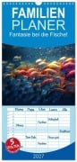 Cover-Bild zum Titel 'Familienplaner 2027 - Fantasie bei die Fische! mit 5 Spalten (Wandkalender, 21 x 45 cm) CALVENDO' von 'Kerstin Waurick'