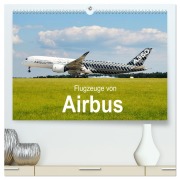 Cover-Bild zum Titel 'Flugzeuge von Airbus (hochwertiger Premium Wandkalender 2026 DIN A2 quer), Kunstdruck in Hochglanz' von 'Jakob Otto'