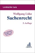 Cover-Bild zum Titel 'Sachenrecht' von 'Wolfgang Lüke'