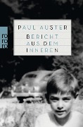 Cover-Bild zum Titel 'Bericht aus dem Inneren' von 'Paul Auster'