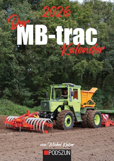 Der MB-trac Monatskalender 2026 - 