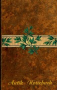 Cover-Bild zum Titel 'Antik (Notizbuch)' von 'Luisa Rose'