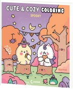 Cover-Bild zum Titel 'Cute & Cozy Coloring - Spooky' von ''