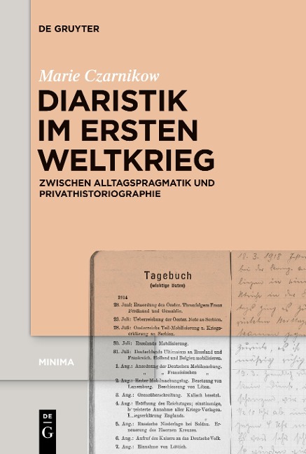 Diaristik im Ersten Weltkrieg - Marie Czarnikow