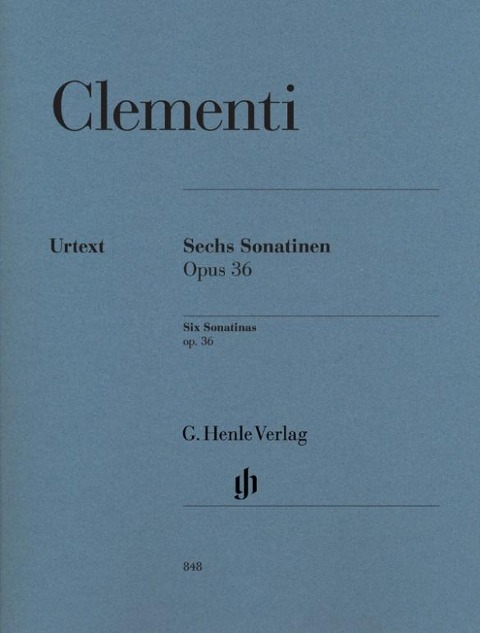 Sechs Sonatinen op. 36 - Muzio Clementi