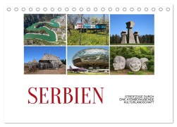 Cover-Bild zum Titel 'Serbien - Streifzüge durch eine atemberaubende Kulturlandschaft (Tischkalender 2026 DIN A5 quer), CALVENDO Monatskalender' von 'Christian Hallweger'