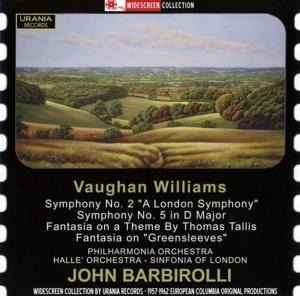 Barbirolli dirigiert Vaughan Williams - Orch. /Philh. Orch/Navarra/Sinf. Barbirolli/Hall