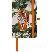 Cover-Bild zum Titel 'GreenLine Diary Jungle 2026 - Buchkalender - Taschenkalender - 10x15' von ''