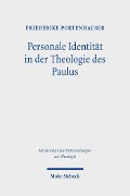 Cover-Bild zum Titel 'Personale Identität in der Theologie des Paulus' von 'Friederike Portenhauser'