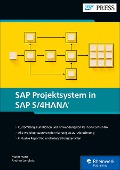 Cover-Bild zum Titel 'SAP Projektsystem in SAP S/4HANA' von 'Mario Franz, Andrea Langlotz'