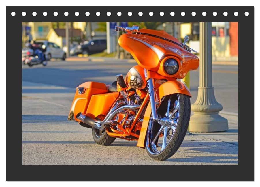 BEST OF HARLEY-DAVIDSON BAGGER-STYLE (Tischkalender 2026 DIN A5 quer), CALVENDO Monatskalender - Volker Wolf