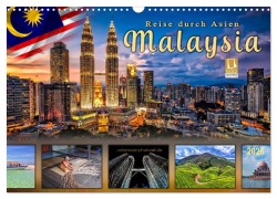 Cover-Bild zum Titel 'Reise durch Asien - Malaysia (Wandkalender 2026 DIN A3 quer), CALVENDO Monatskalender' von 'Peter Roder'
