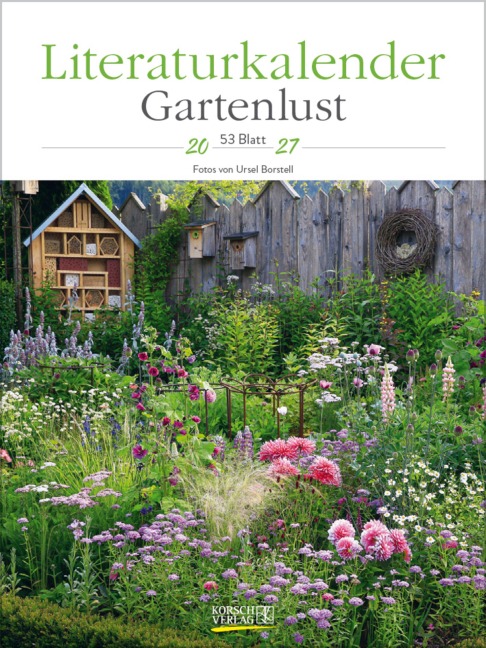 Literaturkalender Gartenlust 2027 - 