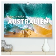 Cover-Bild zum Titel 'Faszination Australien - Impressionen vom Land Down Under (hochwertiger Premium Wandkalender 2026 DIN A2 quer), Kunstdruck in Hochglanz' von 'Happy Monkey'