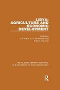 Cover-Bild zum Titel 'Libya: Agriculture and Economic Development (RLE Economy of Middle East)' von ''