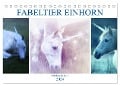 Fabeltier Einhorn (Tischkalender 2024 DIN A5 quer), CALVENDO Monatskalender - Liselotte Brunner-Klaus
