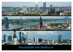 Cover-Bild zum Titel 'Hauptstädte des Baltikums (Wandkalender 2026 DIN A3 quer), CALVENDO Monatskalender' von 'Frauke Scholz'