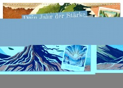 Dein Jahr der Stärke - Reflexionskalender für mehr Selbstbewusstsein (Wandkalender 2026 DIN A3 quer), CALVENDO Monatskalender - Fred Schimak