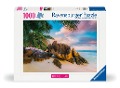 Cover-Bild zum Titel 'Erwachsenenpuzzle 1000 Teile - Seychellen' von ''