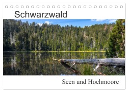 Cover-Bild zum Titel 'Schwarzwald, Seen und Hochmoore (Tischkalender 2026 DIN A5 quer), CALVENDO Monatskalender' von 'Jürgen Feuerer'