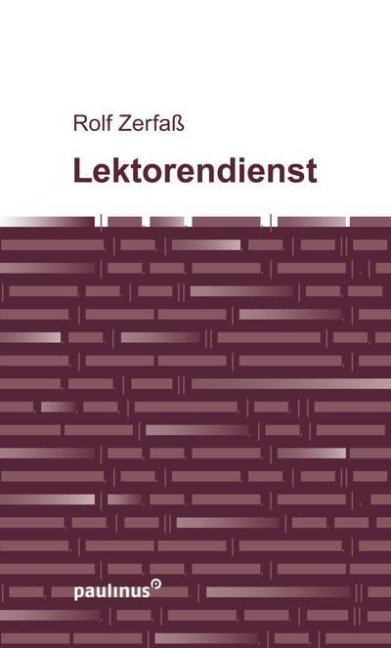Lektorendienst - Rolf Zerfaß