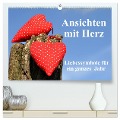 Ansichten mit Herz (hochwertiger Premium Wandkalender 2024 DIN A2 quer), Kunstdruck in Hochglanz - Sarnade Sarnade