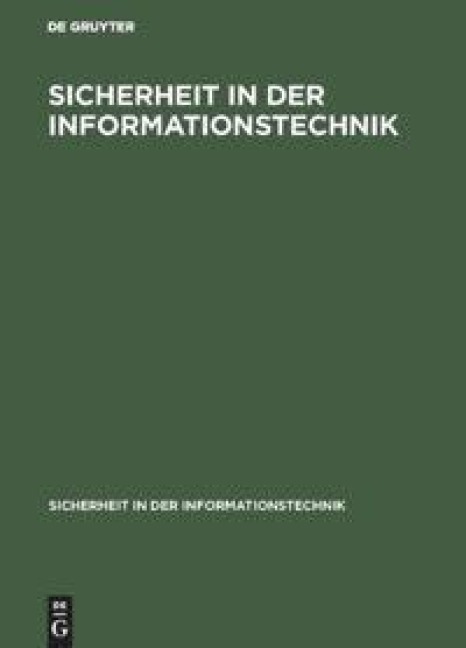 Sicherheit in der Informationstechnik - Heinrich Kersten