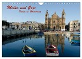 Malta und Gozo, Perlen im Mittelmeer (Wandkalender 2025 DIN A4 quer), CALVENDO Monatskalender - Hermann Koch