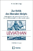 Cover-Bild zum Titel 'Zur Kritik des liberalen Skripts' von ''