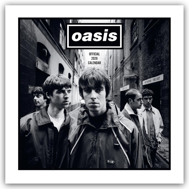 Oasis - Offizieller Kalender 2026 - 
