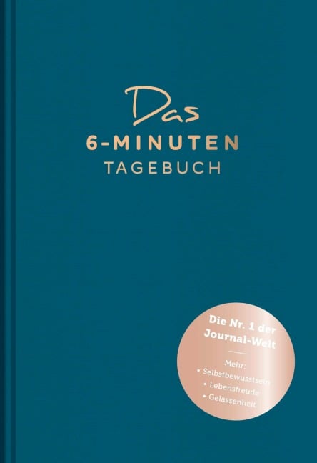 Das 6-Minuten-Tagebuch (aquarellblau) - Dominik Spenst