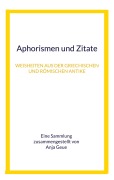 Cover-Bild zum Titel 'Aphorismen und Zitate' von ''