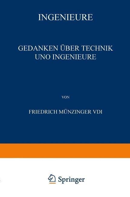 Ingenieure - Friedrich Münzinger