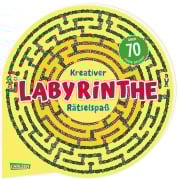 Cover-Bild zum Titel 'Kreativer Labyrinthe-Rätselspaß' von 'Anton Poitier'