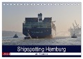 Shipspotting Hamburg (Tischkalender 2024 DIN A5 quer), CALVENDO Monatskalender - Jan Petersen