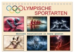 Cover-Bild zum Titel 'Olympische Sportarten (Tischkalender 2026 DIN A5 quer), CALVENDO Monatskalender' von 'Cathrin Illgen'