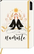 Cover-Bild zum Titel 'myNOTES Notizbuch A5: Namaste' von ''