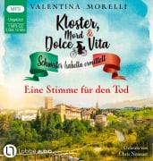 Cover-Bild zum Titel 'Kloster, Mord und Dolce Vita - Eine Stimme für den Tod' von 'Valentina Morelli'