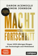 Cover-Bild zum Titel 'Macht und Fortschritt' von 'Daron Acemoglu, Simon Johnson'
