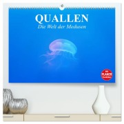 Quallen. Die Welt der Medusen (hochwertiger Premium Wandkalender 2025 DIN A2 quer), Kunstdruck in Hochglanz - Elisabeth Stanzer