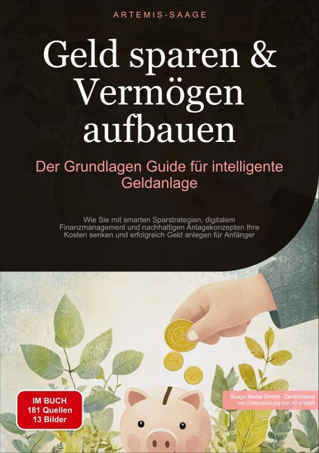 Geld sparen & Vermögen aufbauen: Der Grundlagen-Guide für intelligente Geldanlage - Artemis Saage - Deutschland