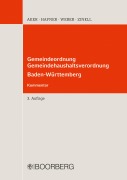 Cover-Bild zum Titel 'Gemeindeordnung Gemeindehaushaltsverordnung Baden-Württemberg' von 'Bernd Aker, Wolfgang Hafner, Christian Weber, Herbert O. Zinell'