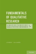 Cover-Bild zum Titel 'Fundamentals of Qualitative Research' von 'Johnny Saldana'