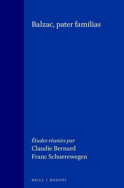 Balzac, Pater Familias - 