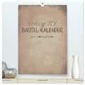 Vintage DIY Bastel-Kalender -Hochformat- (hochwertiger Premium Wandkalender 2024 DIN A2 hoch), Kunstdruck in Hochglanz - Michael Speer