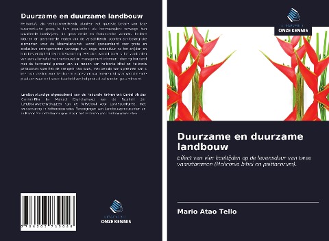 Duurzame en duurzame landbouw - Mario Atao Tello