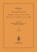 Cover-Bild zum Titel 'Zur Theorie Thermisch Angeregter Gezeiten in der E-Schicht der Ionosphäre' von 'P. Holl'