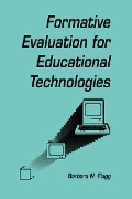 Cover-Bild zum Titel 'formative Evaluation for Educational Technologies' von 'Barbara N. Flagg'