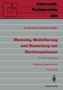 Cover-Bild zum Titel 'Messung, Modellierung und Bewertung von Rechensystemen' von ''